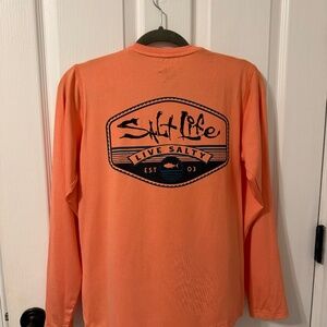 Salt Life Men's SLX Performance Long Sleeve Shirt Size XL